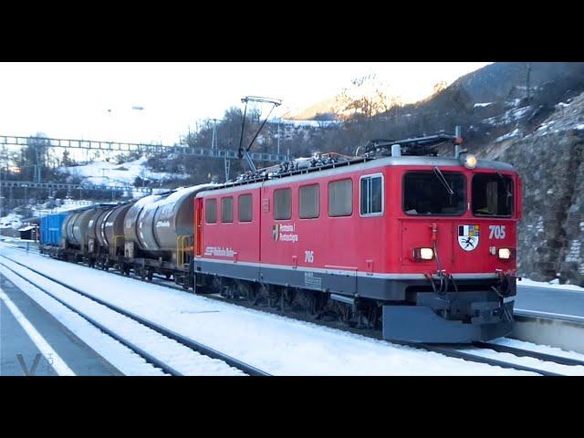 Swiss Trains: Rhätische Bahn / Rhaetian Railway's Ge 6/6 II Electric Locos