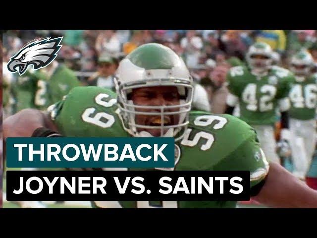 Seth Joyner's Extreme Versatility vs. Saints (1992) | Eagles Old School All-22