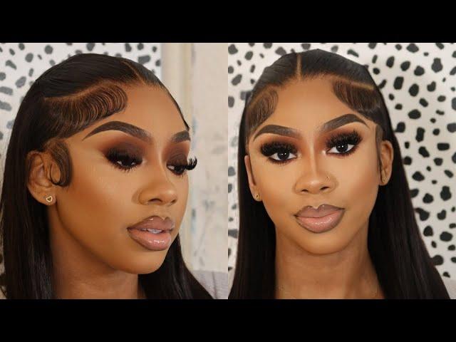 Sculpted Bronze Glam Makeup Tutorial | Client Tutorial