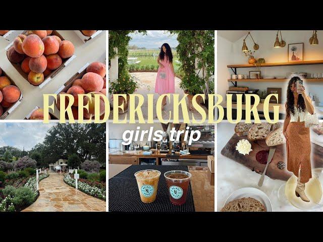 first time in TX wine country  girls trip to Fredericksburg! cafes, wineries, & Noah Kahan concert