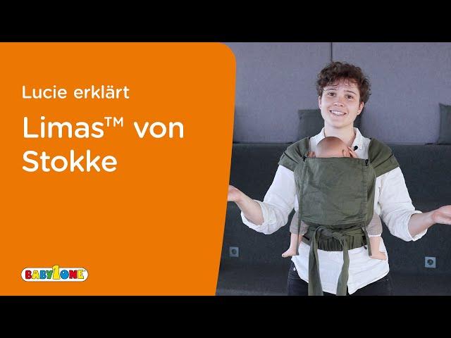 Lucie von @stokkebaby  erklärt euch die Limas Babytrage