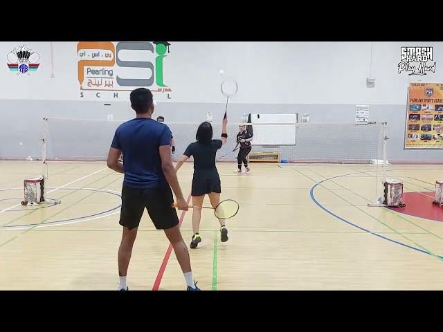 QATAR BADMINTON | 25 October  2024 - Cristalee & Zandro vs Nesie & Skenos