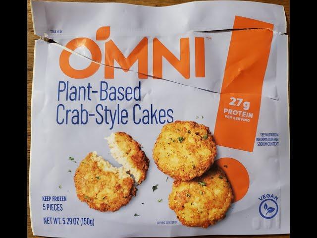 Omni Plant-Based Crab-Style Cakes Review