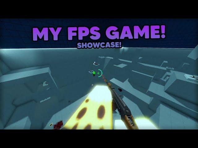 My Roblox ULTRAKILL Inspired FPS Game! // Showcase