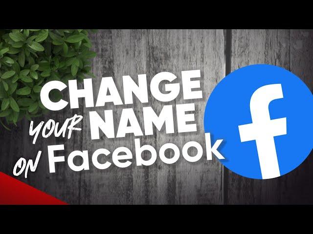 How to change your name on Facebook Mobile