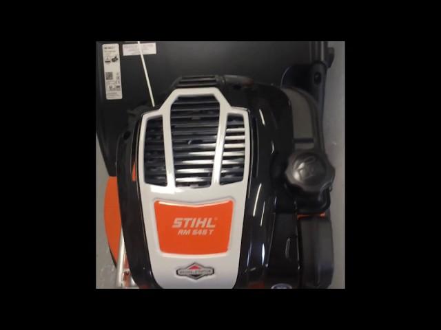 STIHL RM 545 T Petrol Lawnmower Overview | Fraser C. Robb