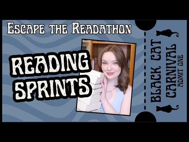 lets end may on a bang!  reading sprints for escape the readathon