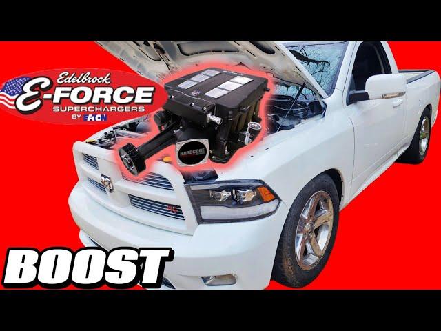 Edelbrock Supercharger Testing/Tuning On A RAM Truck 5.7 Hemi