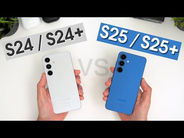 Samsung Galaxy S25 vs S25+ (vs S24 series) In-Depth Review | Brilliantly Boring