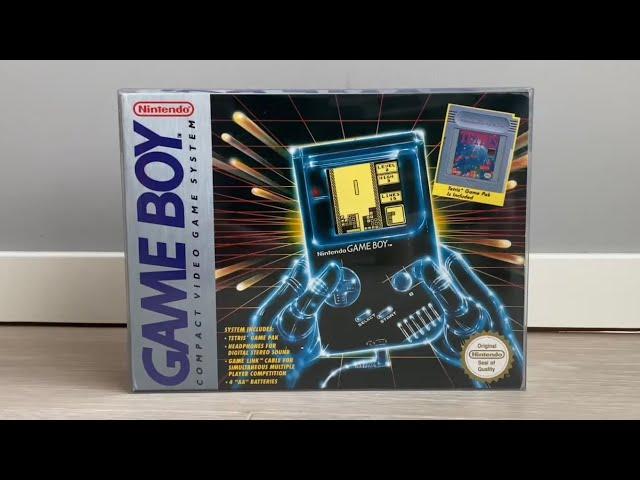 Original Nintendo Gameboy Dmg-01 Unboxing ASMR