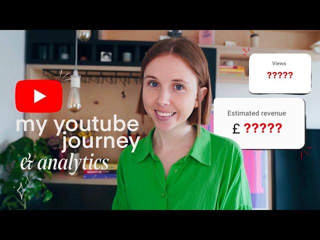 how much youtube paid me for my first 6 months | my monetization & analytics