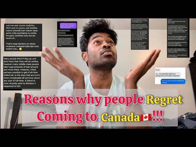 Why People Regret Coming to Canada