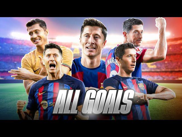 LEWANDOWSKI: ALL GOALS in LALIGA EA SPORTS