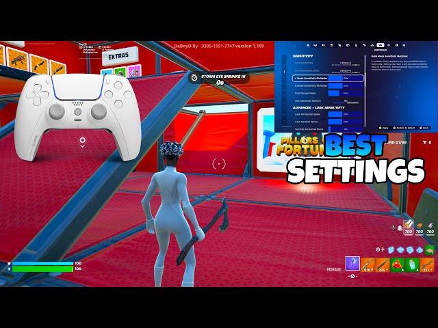 Fortnite 3v3v3v3 Go Goated Zone WarsGameplay + BEST Controller Settings For Fortnite!