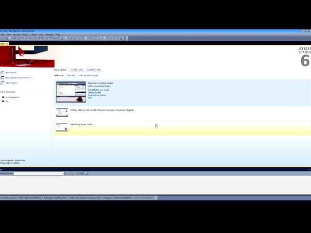 Микроконтроллеры avr  для начинающих в Atmel Studio