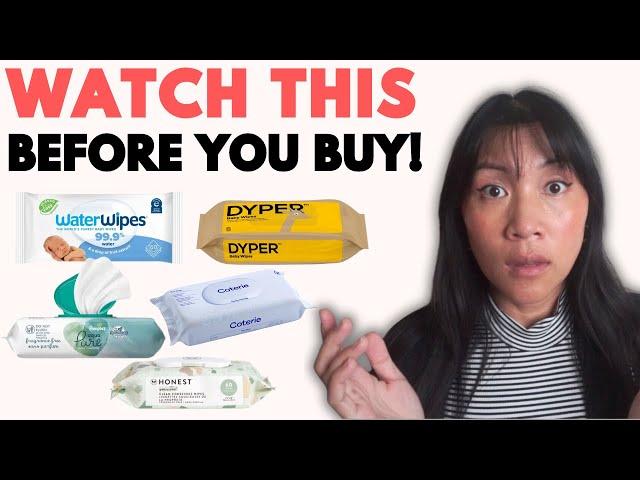 Toxicologist Reviews Baby Wipes | Pampers Pure | Coterie | Water Wipes | Honest