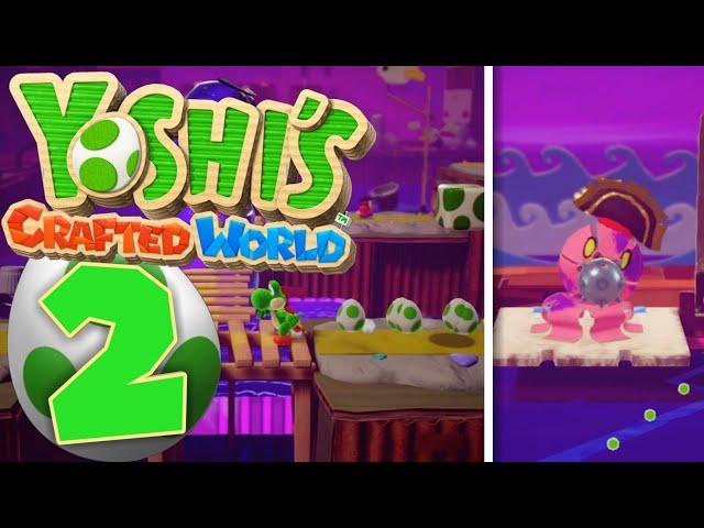 YOSHIS CRAFTED WORLD #2: Kampf gegen den Oktopus am Piratenpier!