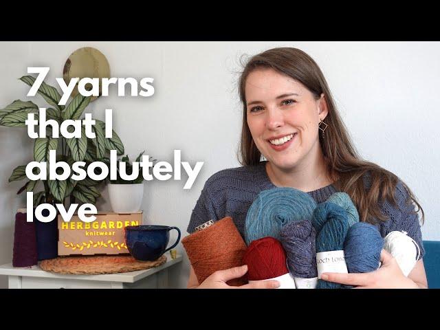 7 affordable, high-quality yarns and what I made from them | HERBGARDEN knitwear