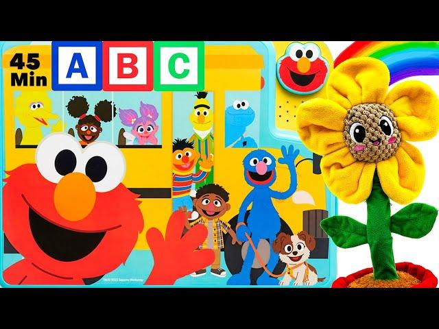 Best Learning Videos for Toddlers - Learn the Alphabet with Elmo | Sunflower Sings ABC Song for Baby