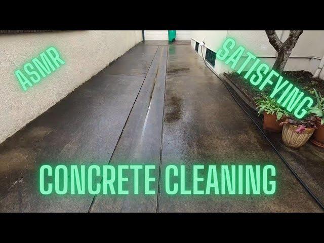 ASMR Concrete Cleaning, #ASMR, #pressurewashing, #satisfyingasmr,