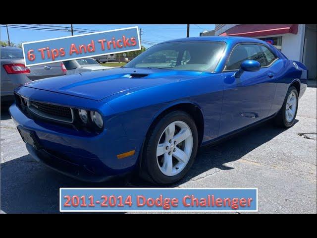 6 Tips & Tricks On Your 2011-2014 Dodge Challenger