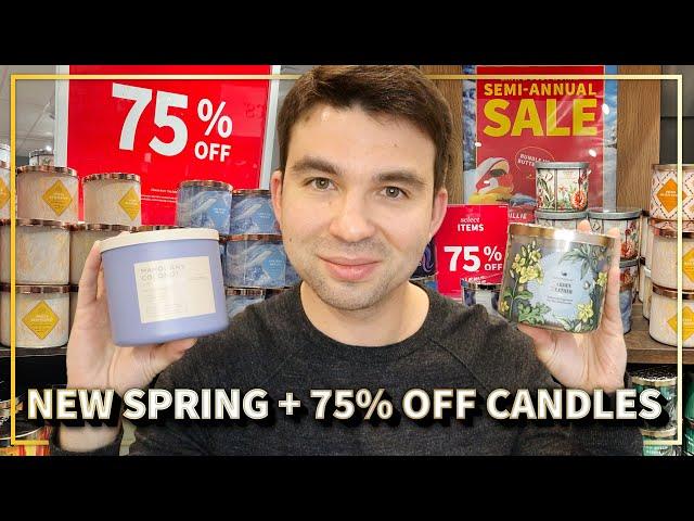 75% OFF CANDLES + NEW Spring 2025 – Bath & Body Works Semi-Annual Sale Haul