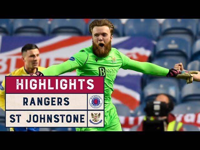 Rangers 1-1 St Johnstone (AET) | St Johnstone win 4-2 on Penalties | Quarter Final