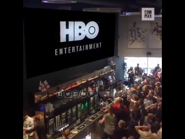 رد فعل جماهير انجلترا على اول حلقه من Game of thrones