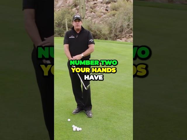 3 Steps to Chipping with Phil Mickelson  #golf