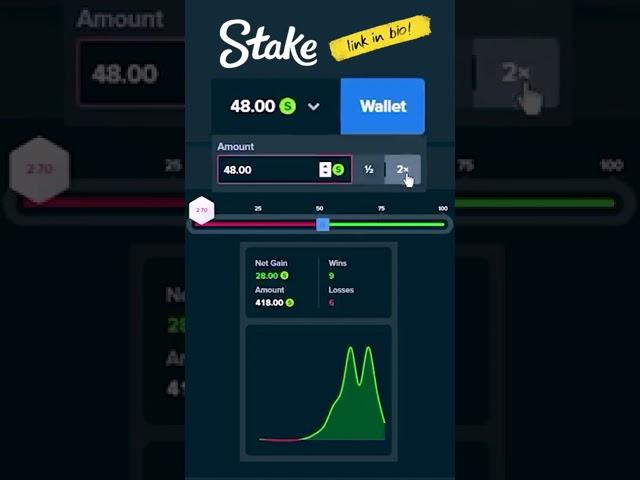 Crazy Stake Dice $500 to $10000#stake #stakeindia #shortfeed #shortviral #shortvideo #short #viral