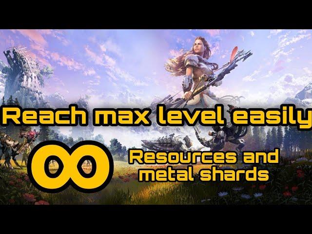 Horizon zero dawn unlimited XP, resources and shards glitch