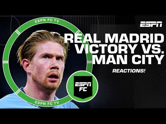 'SO MANY MISTAKES'  Frank Leboeuf reacts to Man City's COLLAPSE in loss vs. Real Madrid! | ESPN FC