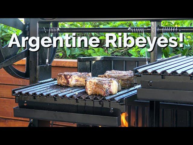 Argentine Grilled Ribeyes | Argentine Grill Review | Ballistic BBQ