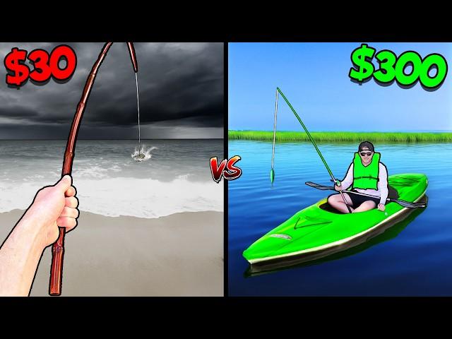 $30 vs $300 Saltwater Budget Fishing Challenge
