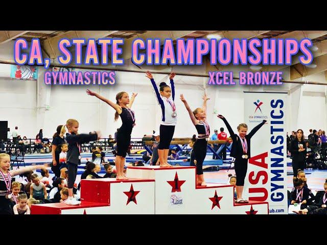 CA, State Championship "XCEL" Bronze USA Gymnastics 2022