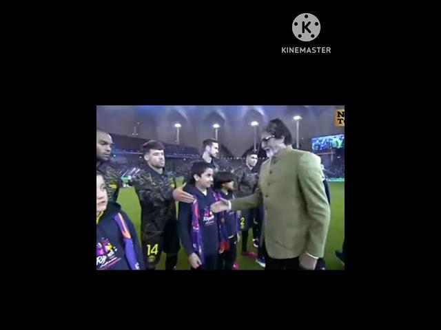 Sir Amitabh Bachchan met Ronaldo, Messi & Others  #Bollywoodpride #IndianCinema #Rishi_Suniel