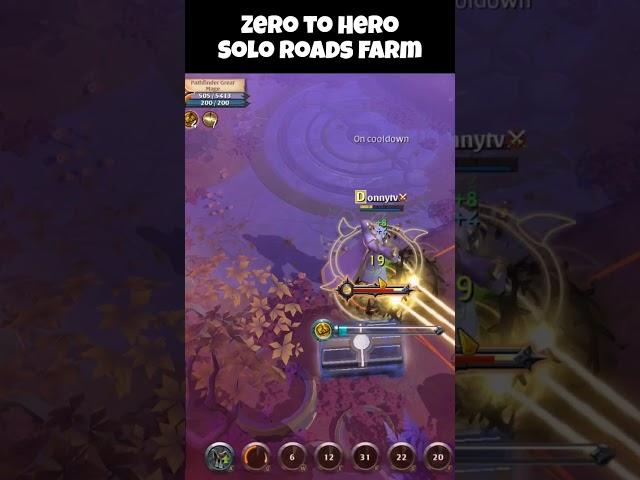 Zero to Hero | Roads Solo PvE | Fame Farm | Albion Online