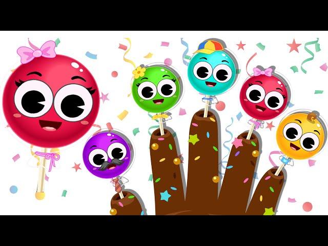 Lollipop Finger Family + More Nursery Rhymes And Kids Songs
