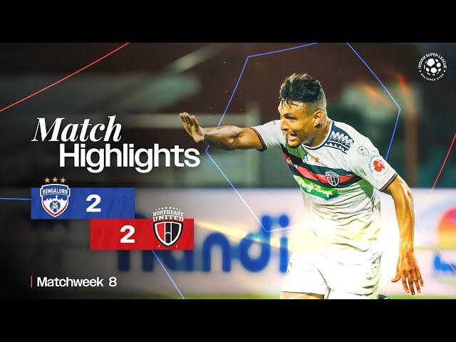 Match Highlights | Bengaluru FC 2-2 NorthEast United FC | MW 8 | ISL 2024-25