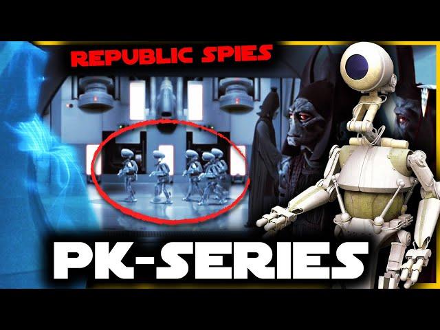 The tiny droid that almost EXPOSED Darth Sidious | PK-Series Droid