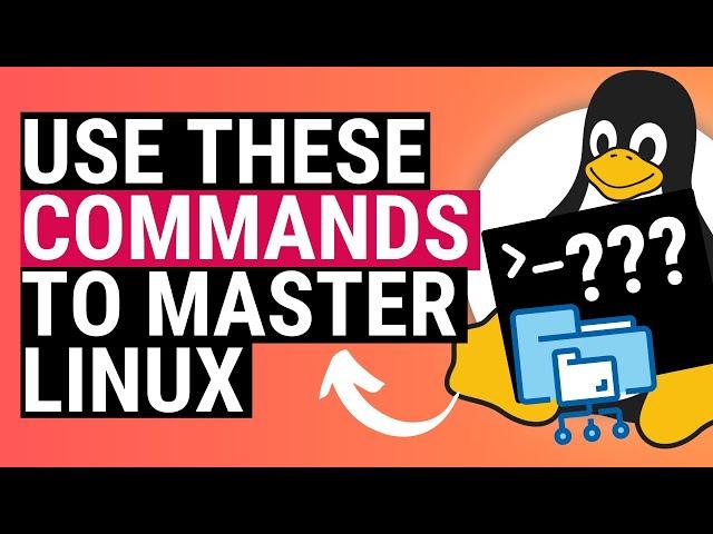 How to use the Linux File System with 5 EASY Commands.