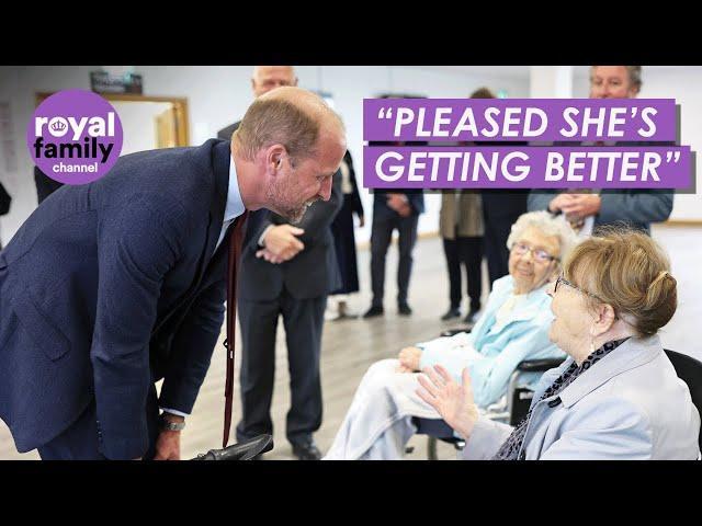 Elderly Rugby Fan Asks Prince William To ‘Pass on Good Wishes to Kate’