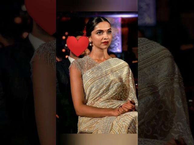 Deepika Padukone in Saree ️️️ #deepikapadukone #saree #bollywood #kannada #tamil