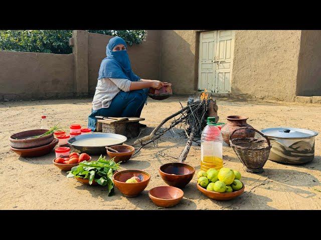 traditional recipe️ punjab special traditional recipe khushbo rooh tak village life