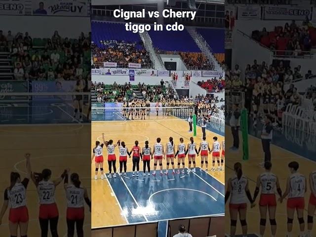 Cignal beats cherry tiggo in cdo  #volleyball #volleyballcompetition #cherrytiggo #cignalhdspikers