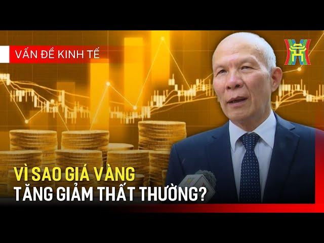 Giá vàng tăng giảm thất thường, vì sao? | Vấn đề kinh tế