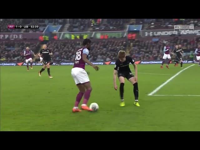 Aston Villa 1-0 Leeds 13/04/18 : Tom Pearce