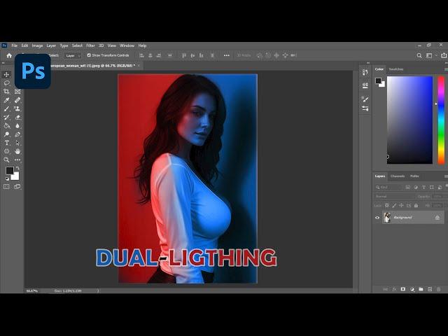 How to Create Dual Color Effect in Photoshop