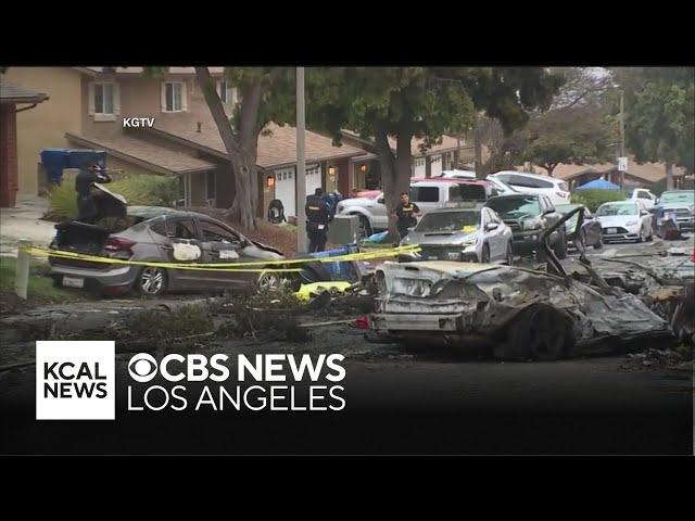 At least 3 killed in San Diego plane crash, music talent agency says