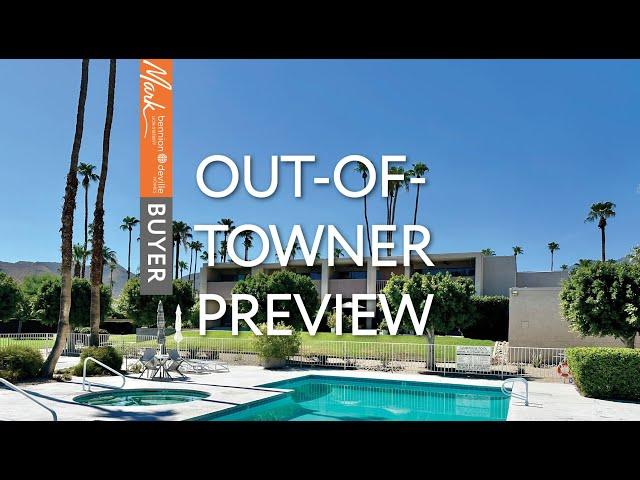 Preview tour of 2696 S Sierra Madre A17 an updated 2BD 2BA condo in South Palm Springs